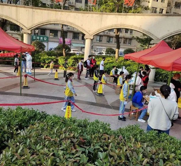 物业专题：铂金湾组织并完成第八次区域性全员核酸检测