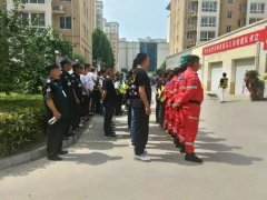 银湾集团▏水岸鑫城小区借力斑马义务救援队 助推和谐社区建设