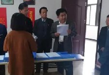 银湾集团｜物业质量专题系列：郓城县委组织部、郓州街道办事处领导一行参观考察铂金湾小区党建工作