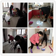 银湾集团｜物业专题：铂金湾小区业主家中跑水 物业和热心邻居及时援助清理积水