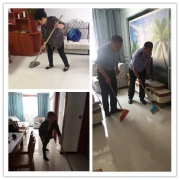 银湾集团｜物业专题：铂金湾物业处理跑水及时 业主全家人齐来送锦旗表感谢