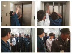 银湾集团｜物业专题：天正中央大街南区组织开展消防和电梯应急演练