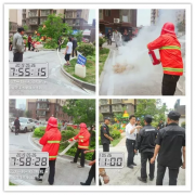 银湾集团｜物业专题：天昆•太阳城小区组织开展电梯困人应急救援和消防安全应急演练