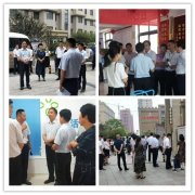 银湾集团｜党建专题：单县人大主任王战华一行莅临铂金湾调研红色物业推进情况