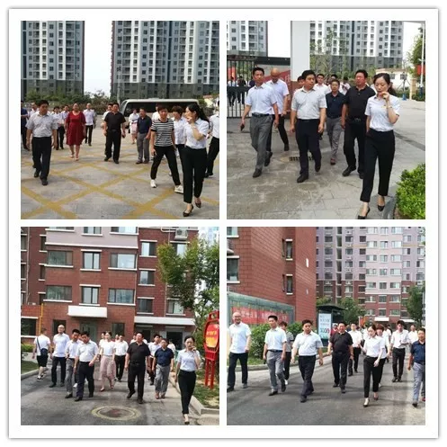 银湾集团|党建专题：菏泽市经济开发区党工委副书记赵福龙同志一行莅临怡欣花园指导红色物业推进工作情况