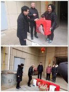 银湾集团｜红色物业专题：天正·中央大街携手东明县民政局开展慰