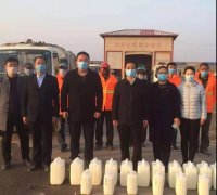 银湾集团｜疫情时刻直抵环卫一线：郭村镇党委书记郭瑞峰一行看望