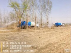 环卫专题：河北冀州项目部洒水车变身消防车及时灭火