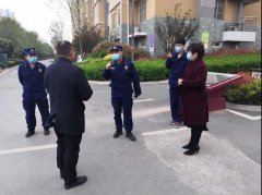牡丹区消防救援大队队长杜屹立一行莅临港湾新城检查指导