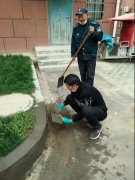 物业专题：阳光城市开展小区公共设施维修保养工作