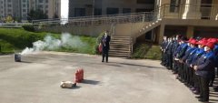 物业专题：天正·中央大街南区组织开展消防应急演练
