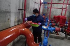 物业专题：天正•中央大街开展消防系统维护保养工作