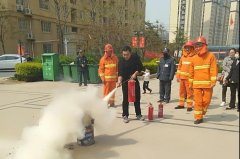 物业专题：丰海御龙湾开展灭火疏散消防演练活动