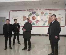 牡丹区物业办钱瑞成、刘新远一行莅临港湾新城小区调研指导