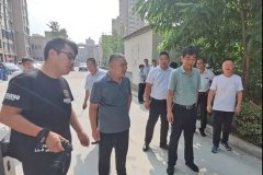 郓城区域物业项目联合开展防汛应急演练